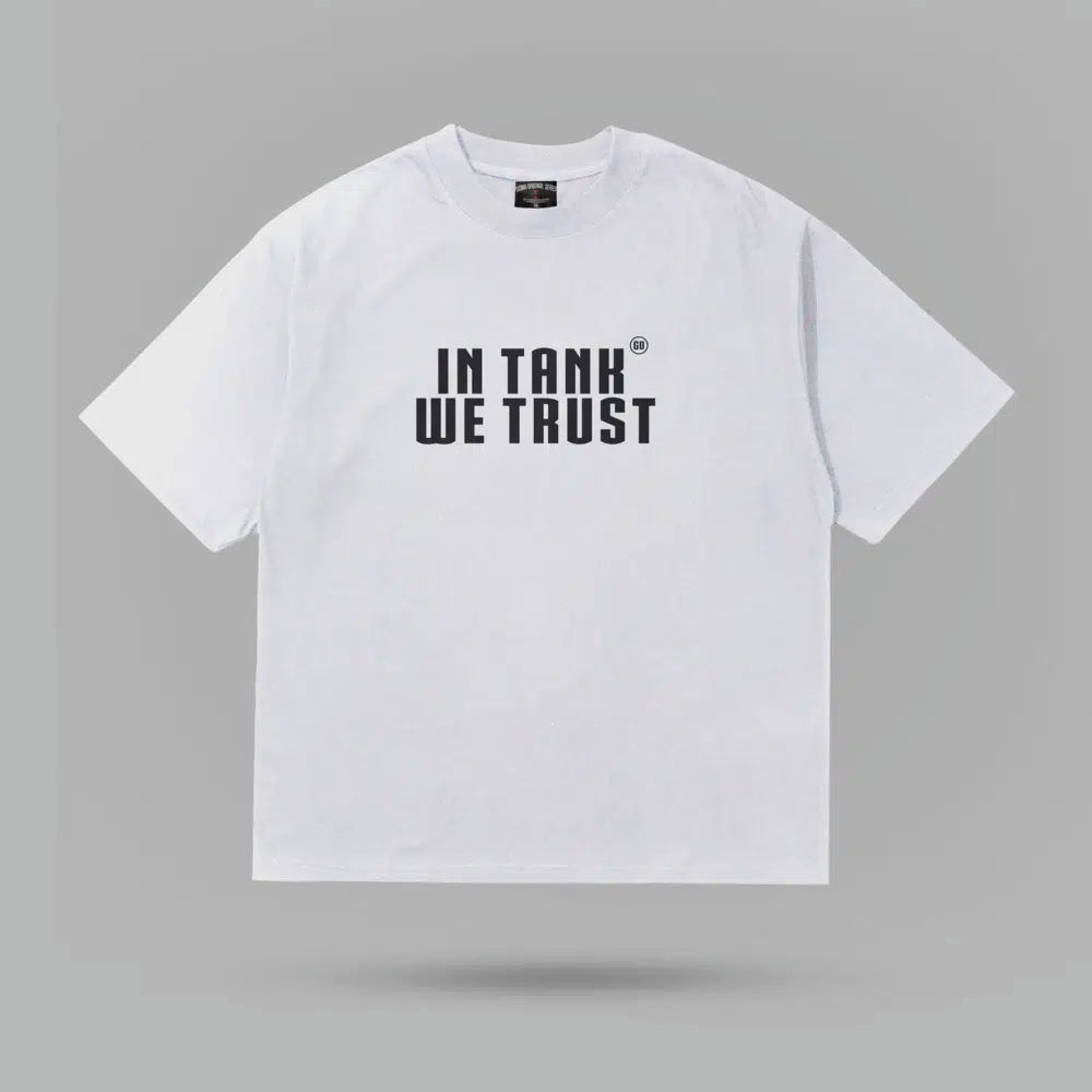 Gervonta Davis In Tank We Trust Beyaz Oversize Tshirt