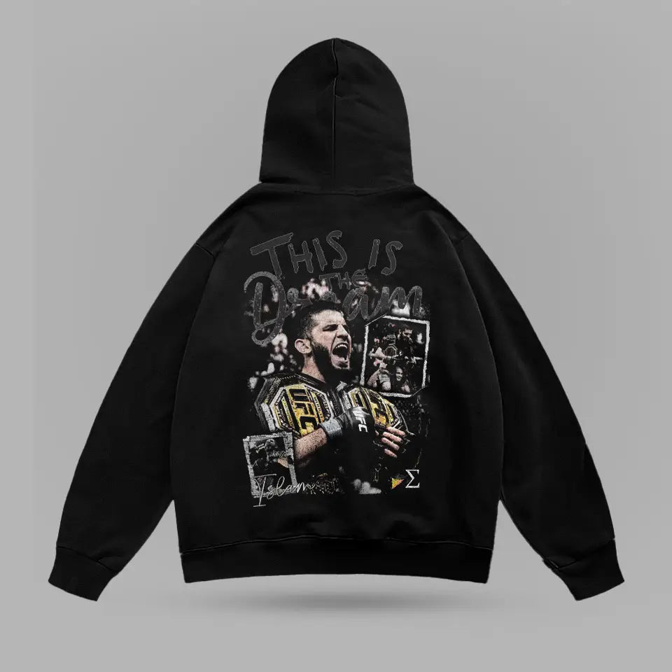 Islam Makhachev Double Champ Oversize Hoodie