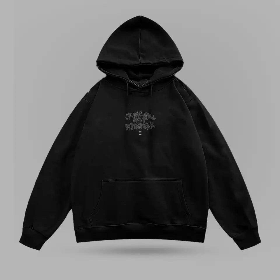 Gervonta Davis Crime Will Not Dissapear Oversize Hoodie – ön görünüm