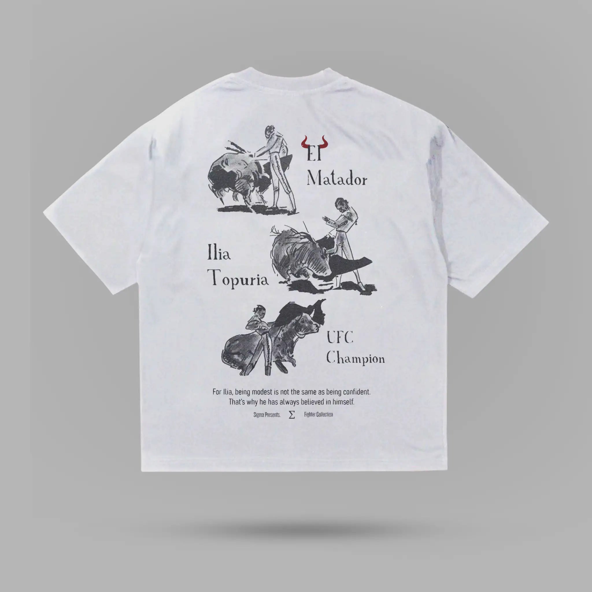 Ilia Topuria El Matador Oversize Tshirt