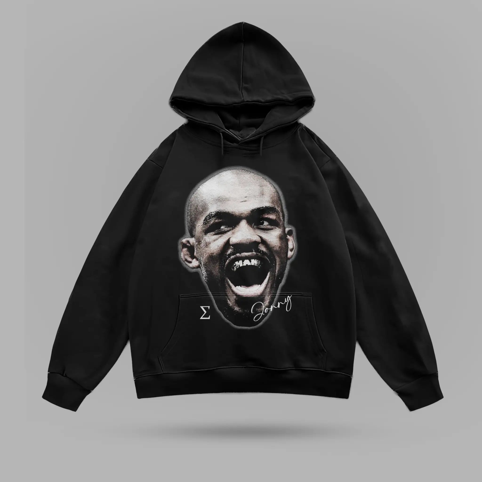 Jon Jones Head Oversize Hoodie