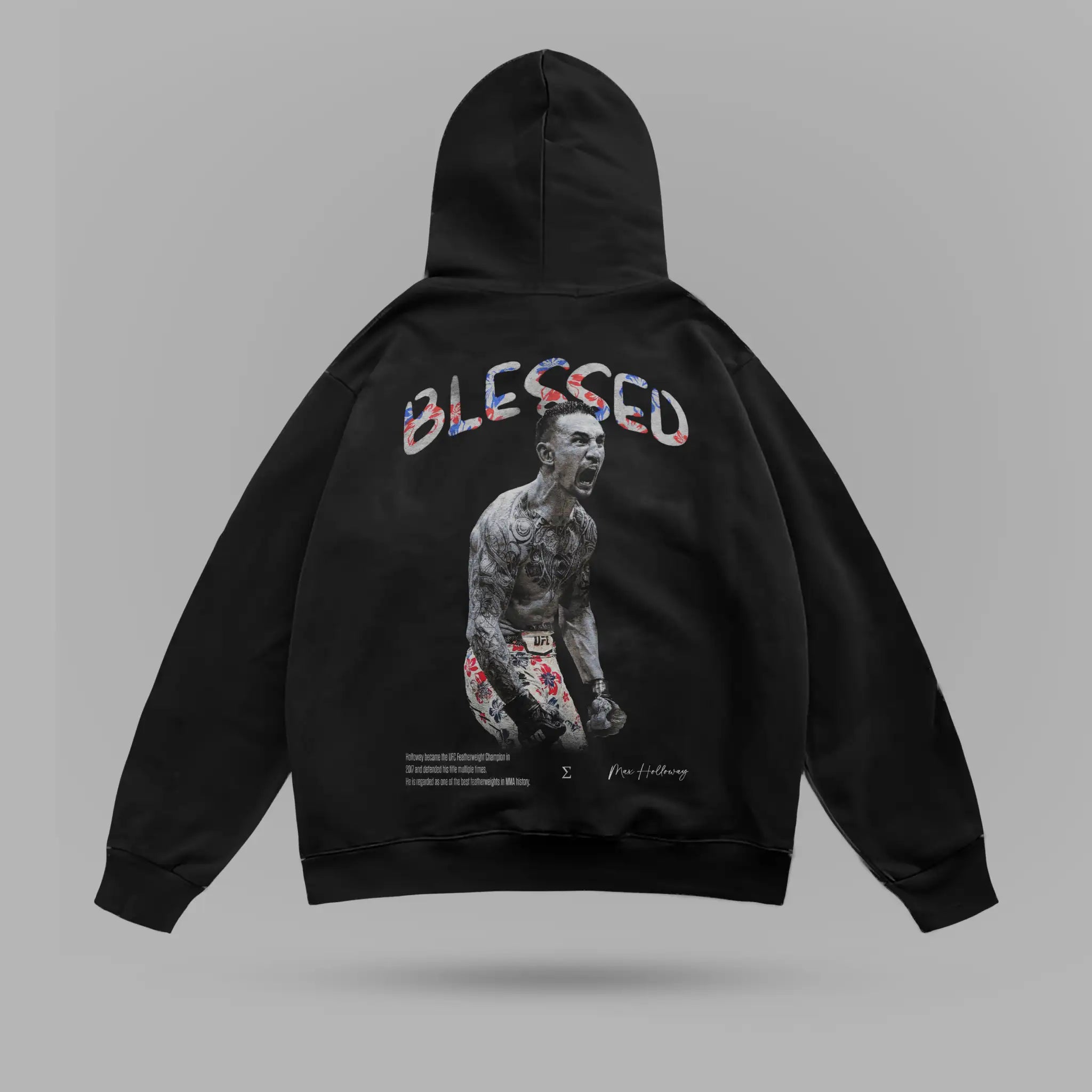 Max Holloway Blessed Oversize Hoodie