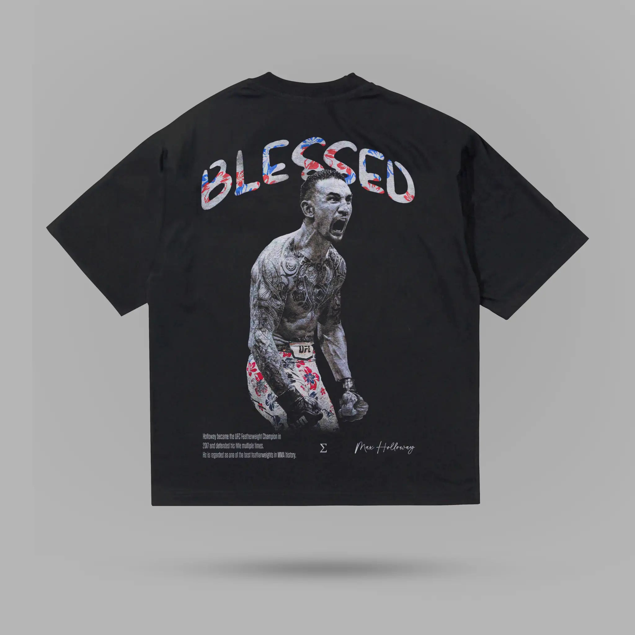Max Holloway Blessed Oversize Tshirt