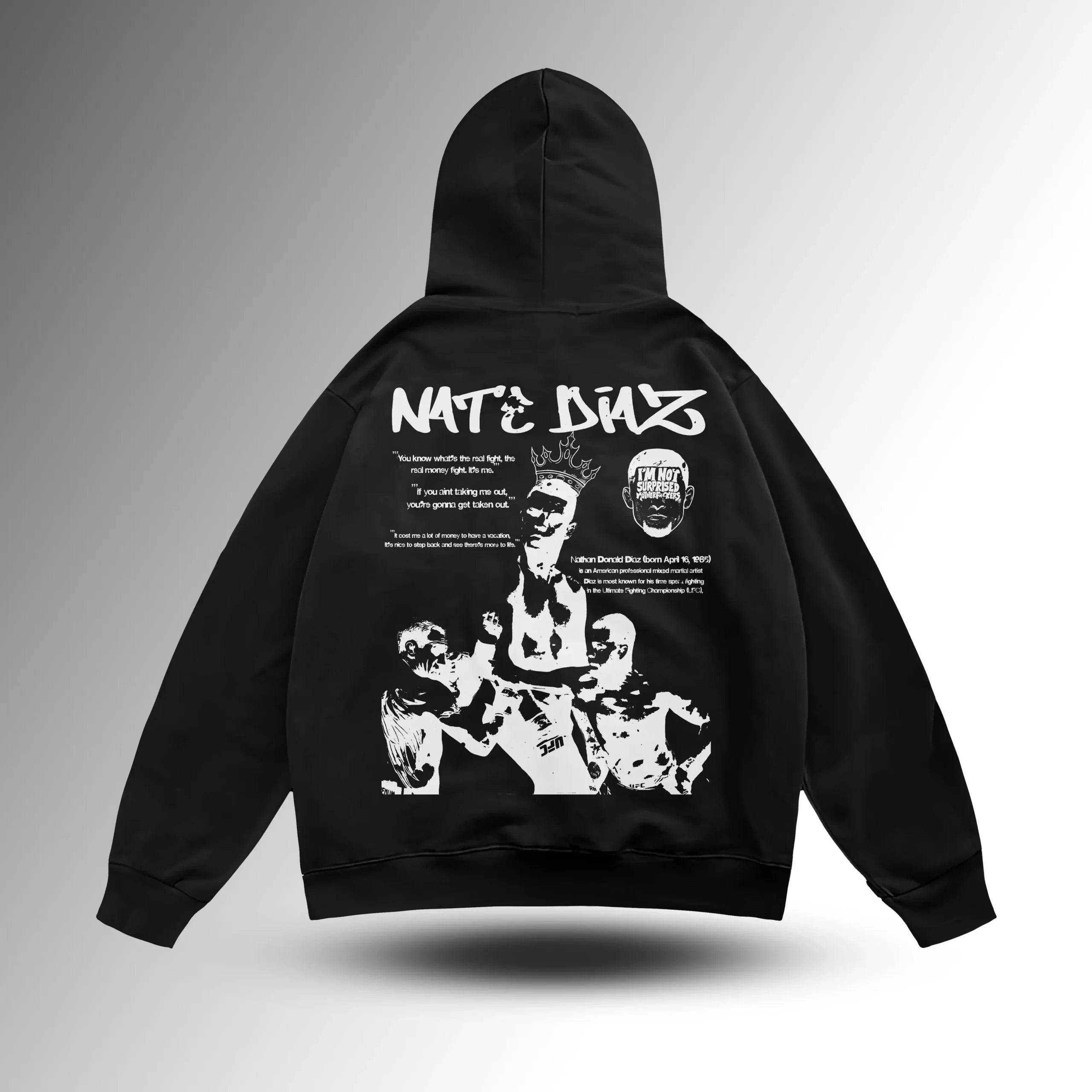 Nate Diaz Oversize Hoodie