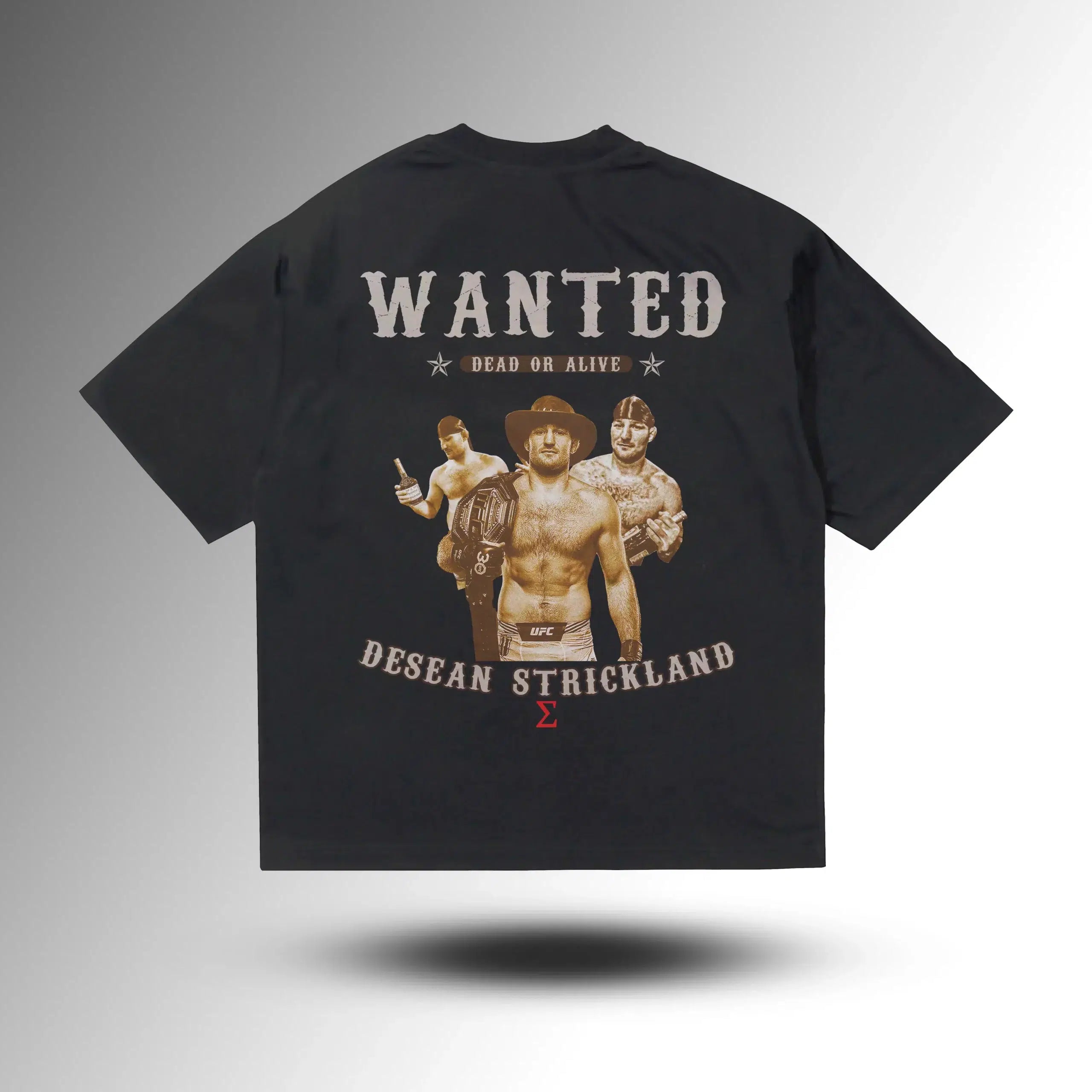 Sean Strickland WANTED Oversize Tshirt