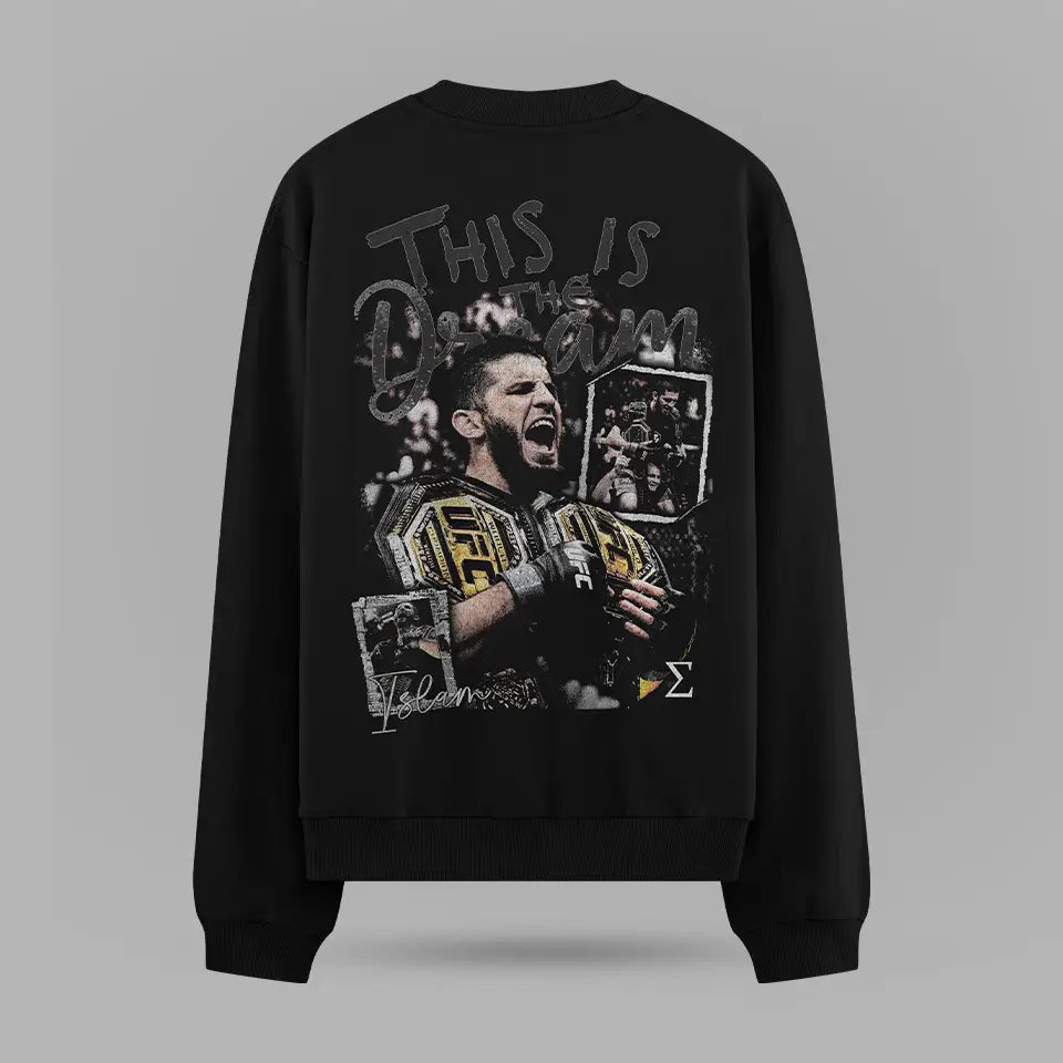 Islam Makhachev Double Champ Oversize Sweatshirt