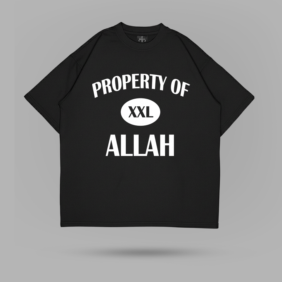 Property Of Allah Oversize Tişört