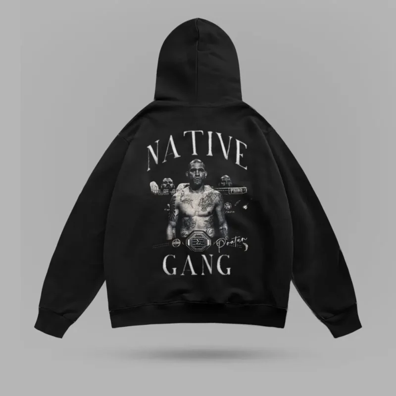 Alex Pereira Native Gang Oversize Hoodie
