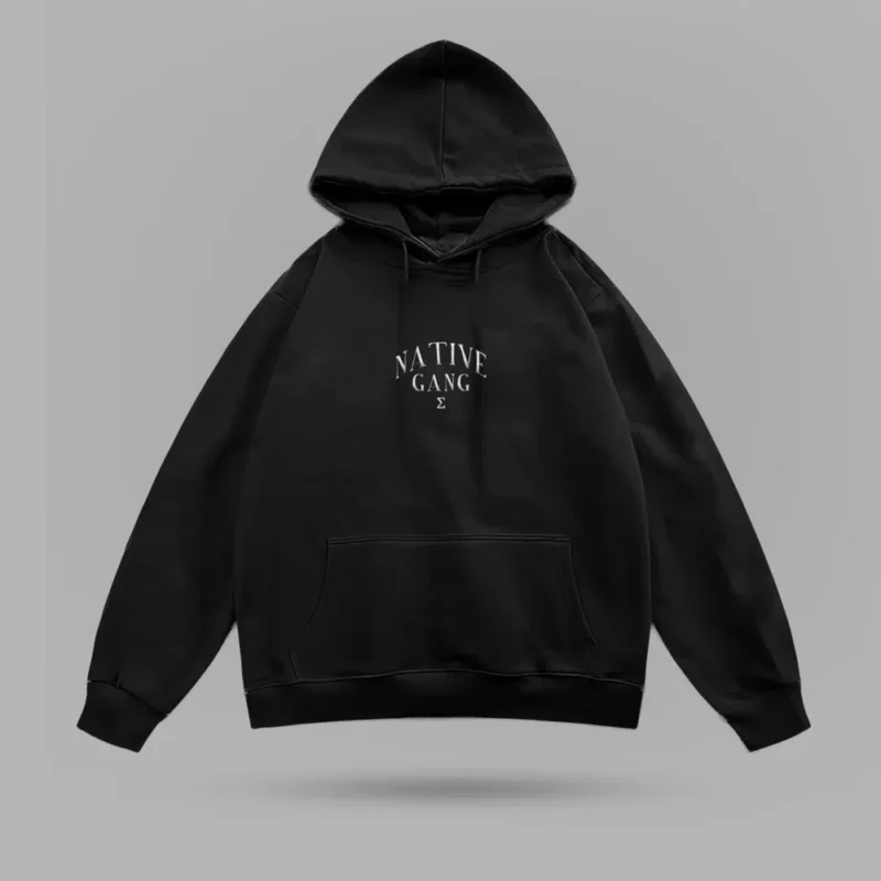 Alex Pereira Native Gang Oversize Hoodie - Görsel 2