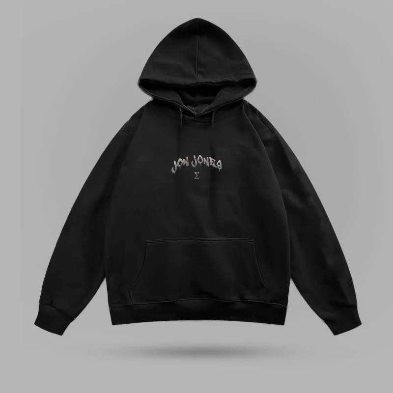 Jon Jones I Hate You Oversize Hoodie - Görsel 2
