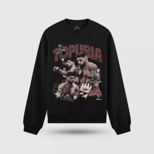 Ilia Topuria Star Bootleg Oversize Sweatshirt