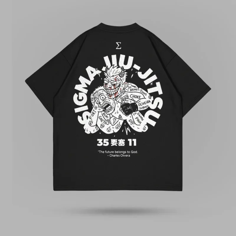 Charles Oliveira Jiu Jıtsu Tshirt - Görsel 3